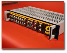 Front view of rack system